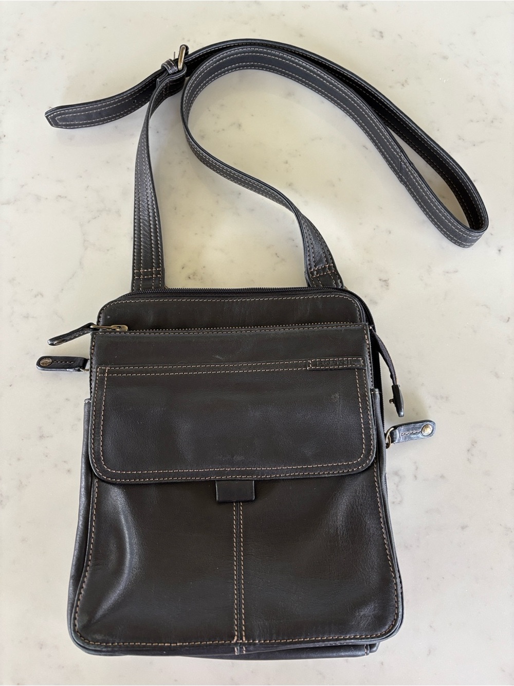 Fossil Leather Crossbody Purse‎